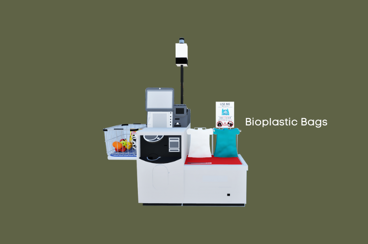 selfcheckout bioplastic bags